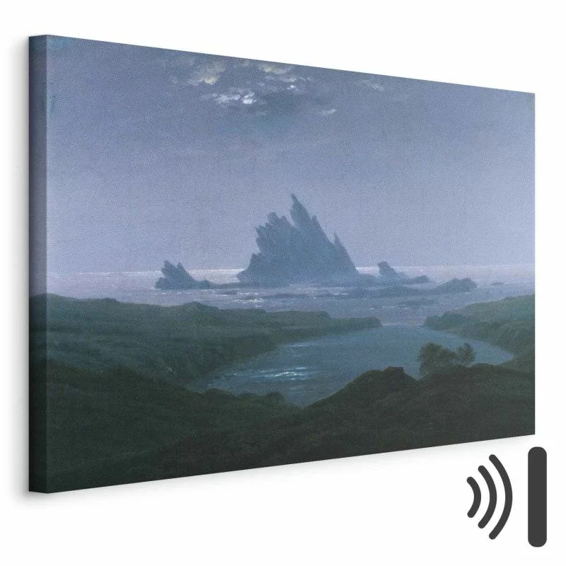Obraz - Caspar David Friedrich – Rafa klifowa na plaży - obrazek 1