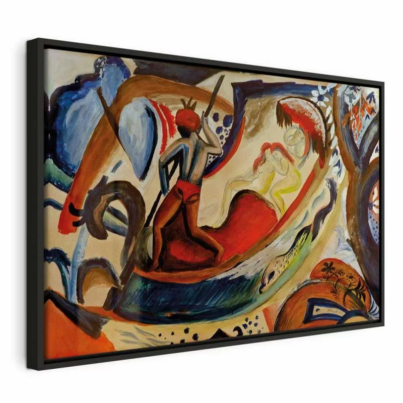 Obraz - August Macke – Nagie dziewczyny na barce - obrazek 1