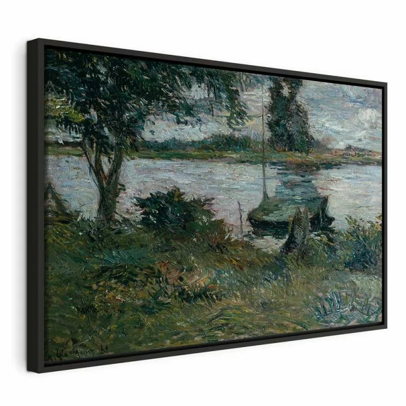 Obraz - Paul Gauguin – Flußufer - obrazek 1