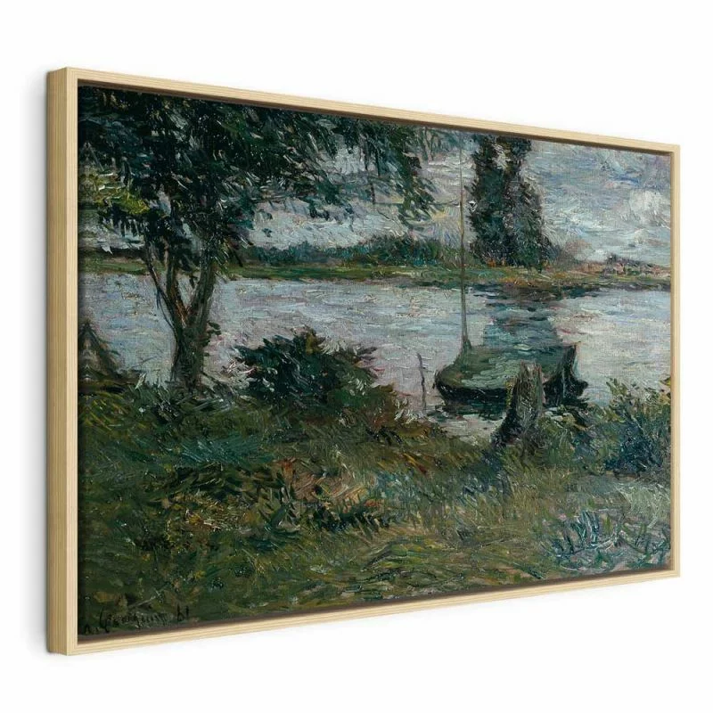 Obraz - Paul Gauguin – Flußufer - obrazek 1