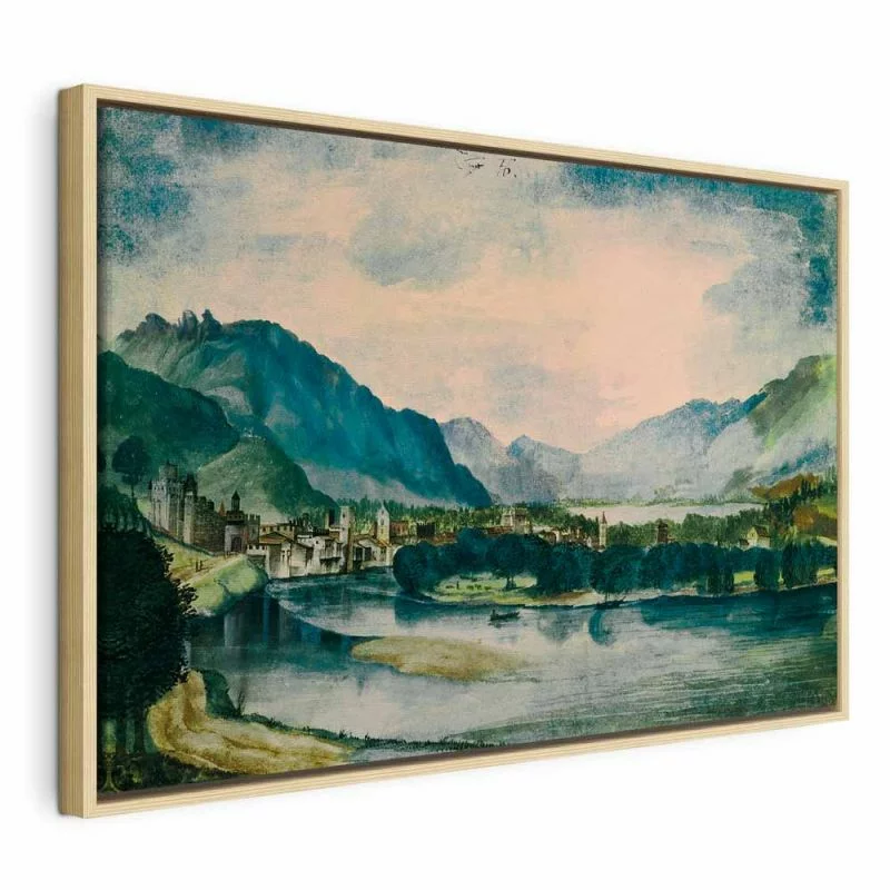 Obraz - Ansicht von Trient von Norden (Albrecht Dürer) - obrazek 1