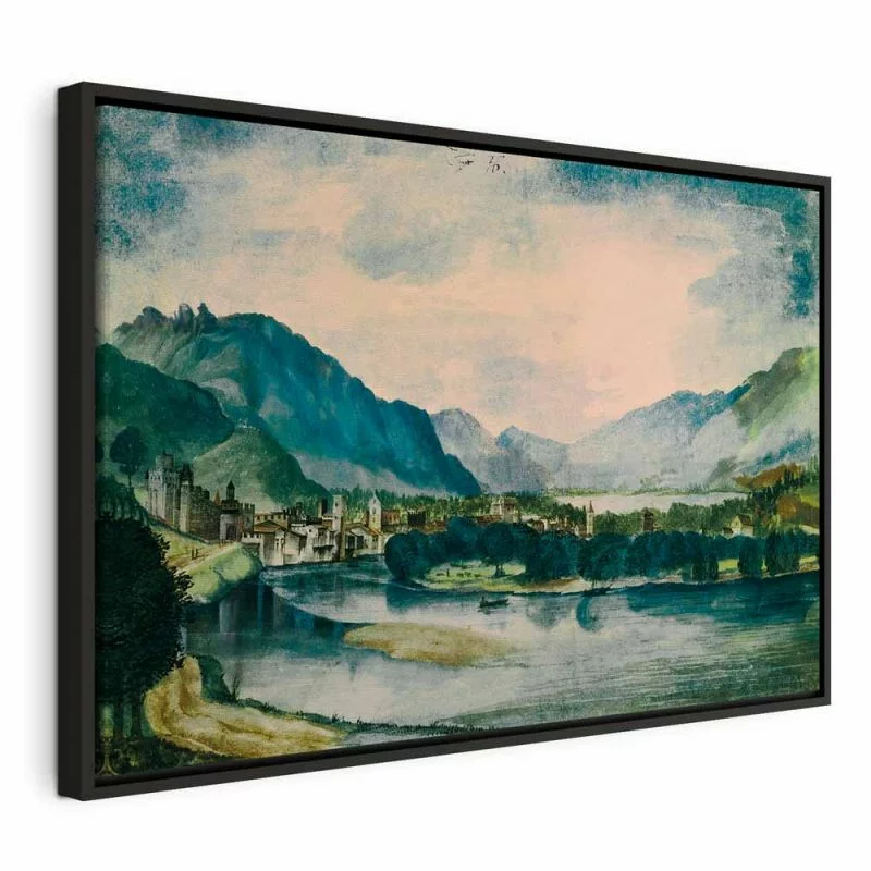 Obraz - Ansicht von Trient von Norden (Albrecht Dürer) - obrazek 1