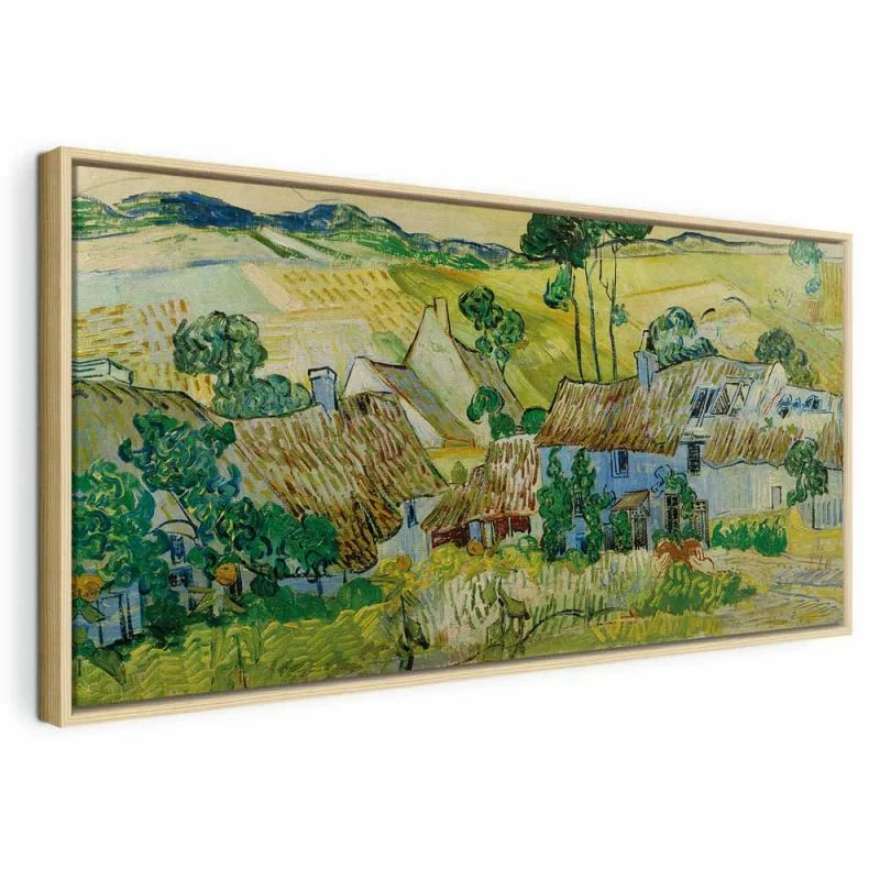 Obraz - Farms near Auvers (Vincent Van Gogh) - obrazek 1