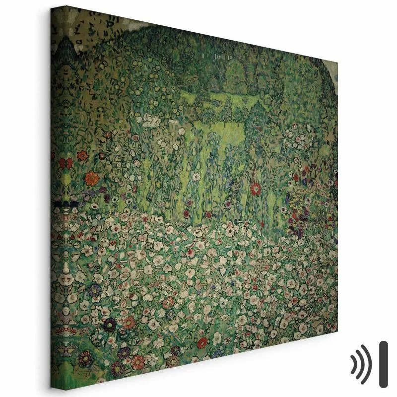 Obraz - Gustav Klimt – Gartenlandschaft mit Bergkuppe - obrazek 1