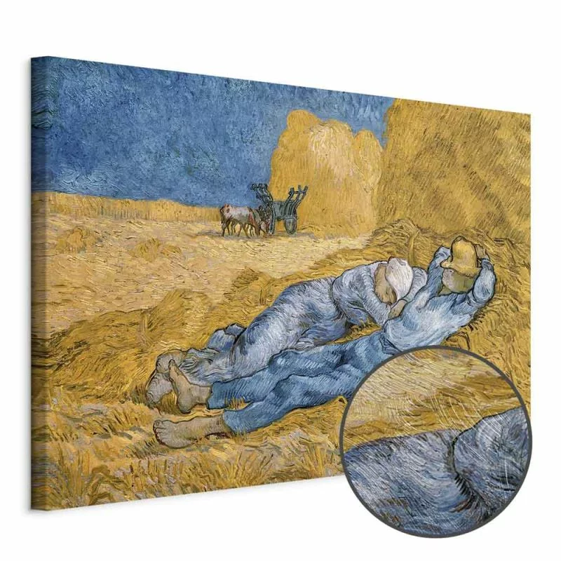 Obraz - Vincent van Gogh – Południe - Odpoczynek od pracy - obrazek 1