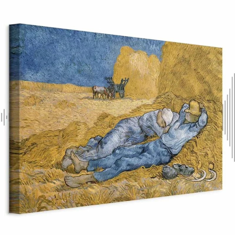 Obraz - Vincent van Gogh – Południe - Odpoczynek od pracy - obrazek 1
