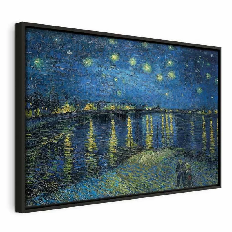 Obraz - Vincent van Gogh – Gwieździsta noc nad Rodanem - obrazek 1