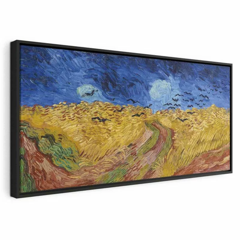 Obraz - Vincent van Gogh – Pole pszenicy z krukami - obrazek 1
