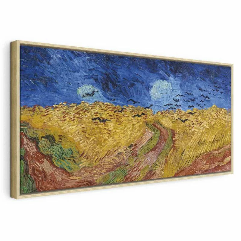Obraz - Vincent van Gogh – Pole pszenicy z krukami - obrazek 1