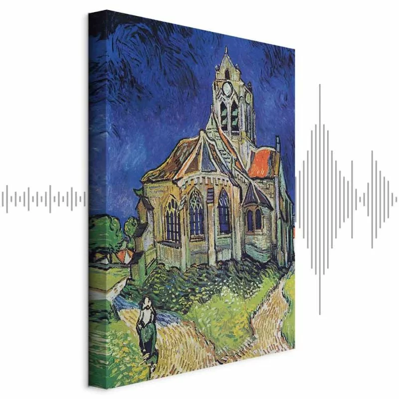 Obraz - Vincent van Gogh – Kościół w Auvers - obrazek 1