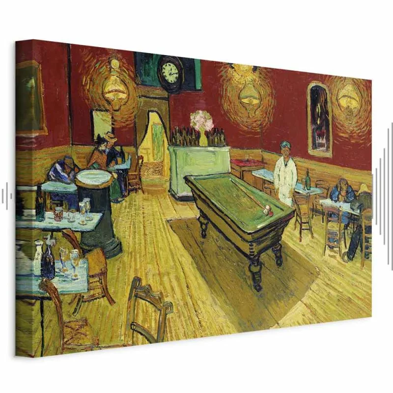 Obraz - Vincent van Gogh – Nocna kawiarnia - obrazek 1