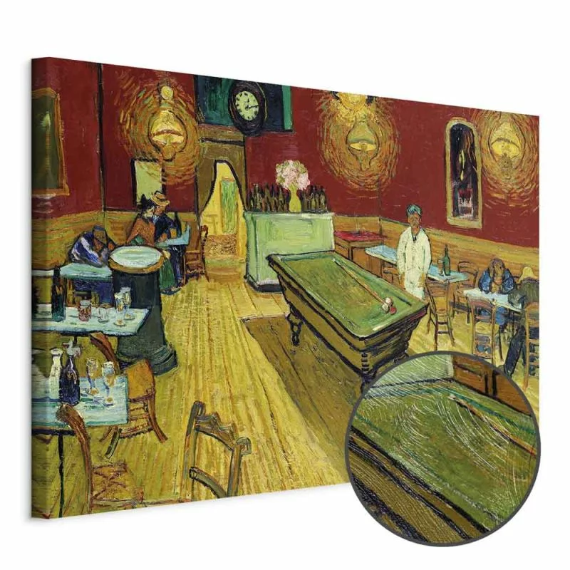 Obraz - Vincent van Gogh – Nocna kawiarnia - obrazek 1