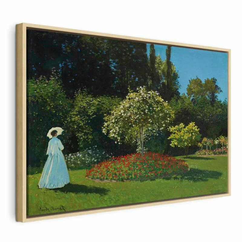 Obraz - Claude Monet – Kobieta w ogrodzie - obrazek 1