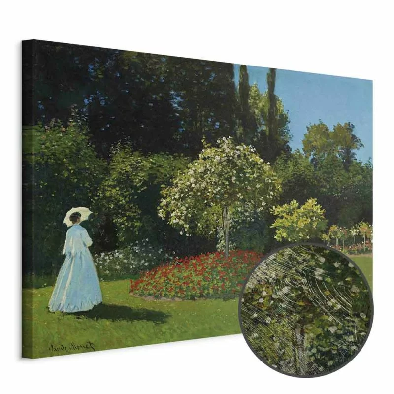Obraz - Claude Monet – Kobieta w ogrodzie - obrazek 1