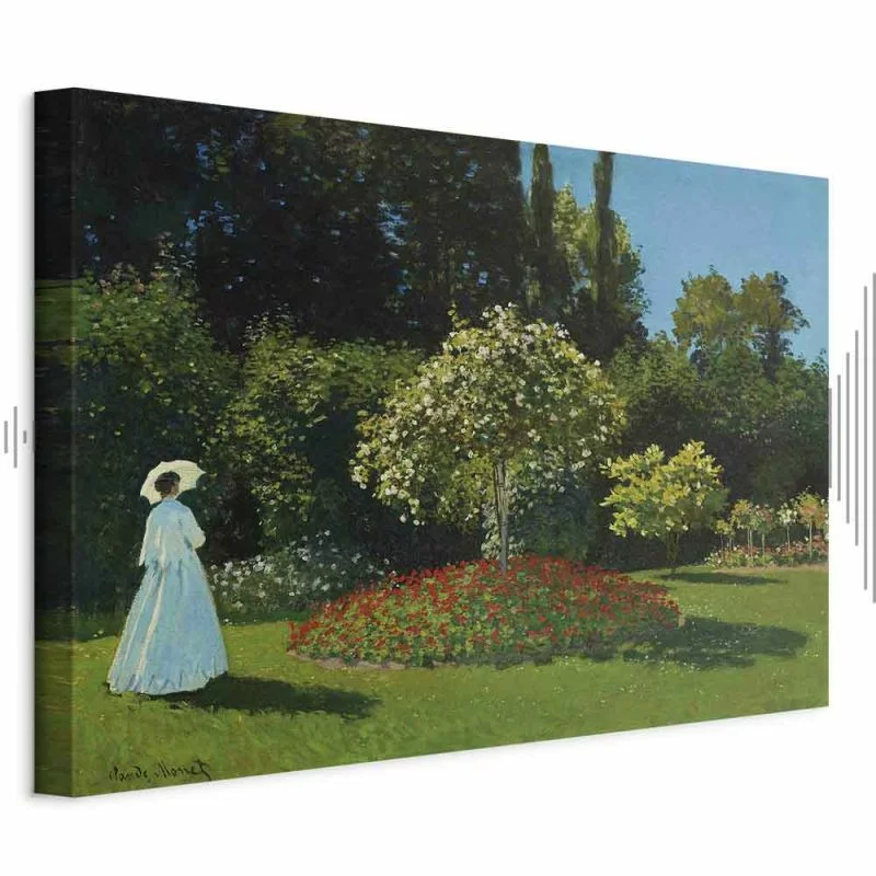 Obraz - Claude Monet – Kobieta w ogrodzie - obrazek 1