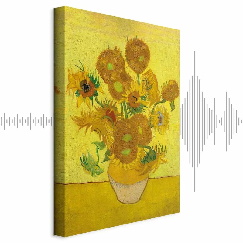 Obraz - Vincent van Gogh – Martwa natura: wazon z piętnastoma słonecznikami - obrazek 1