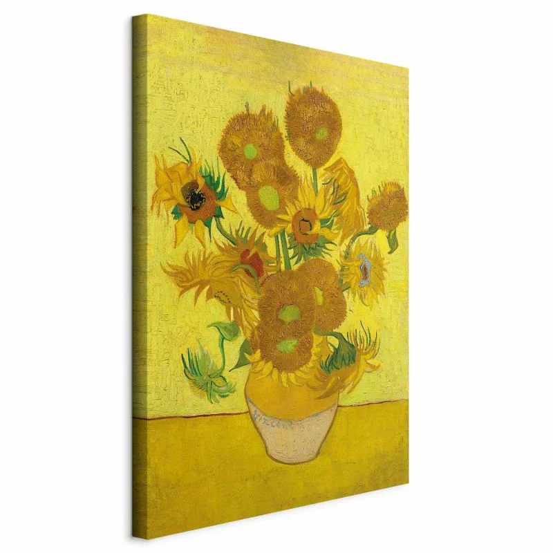 Obraz - Vincent van Gogh – Martwa natura: wazon z piętnastoma słonecznikami - obrazek 1