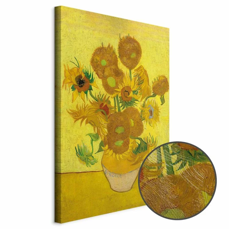 Obraz - Vincent van Gogh – Martwa natura: wazon z piętnastoma słonecznikami - obrazek 1
