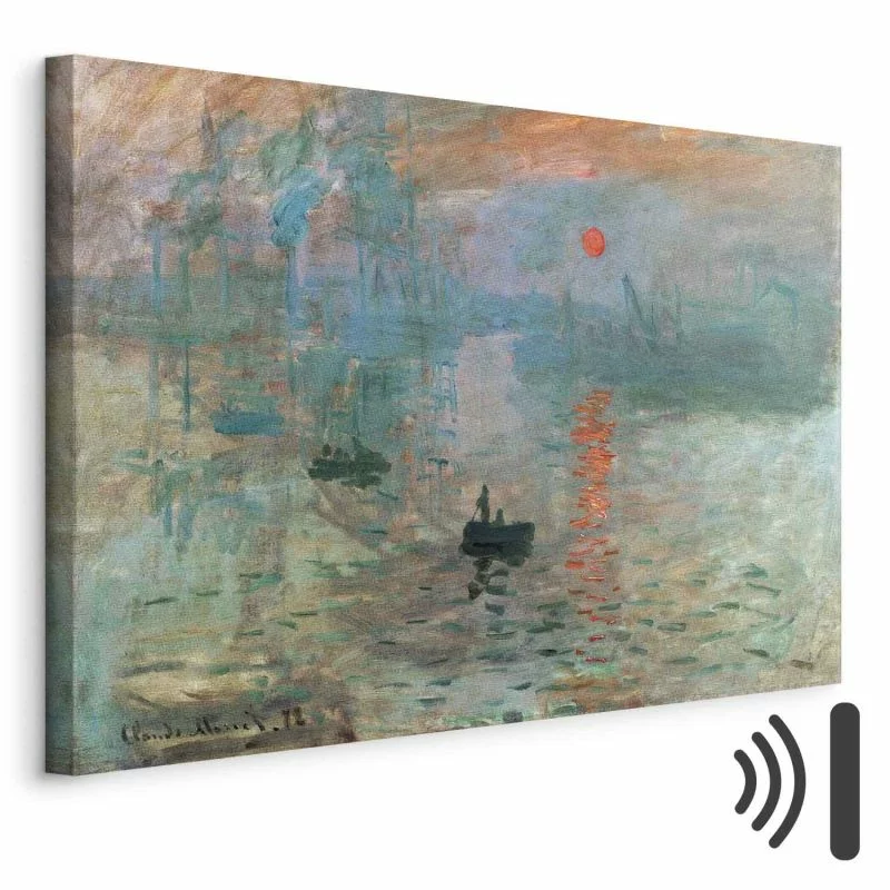 Obraz - Claude Monet – Impresja, wschód słońca - obrazek 1