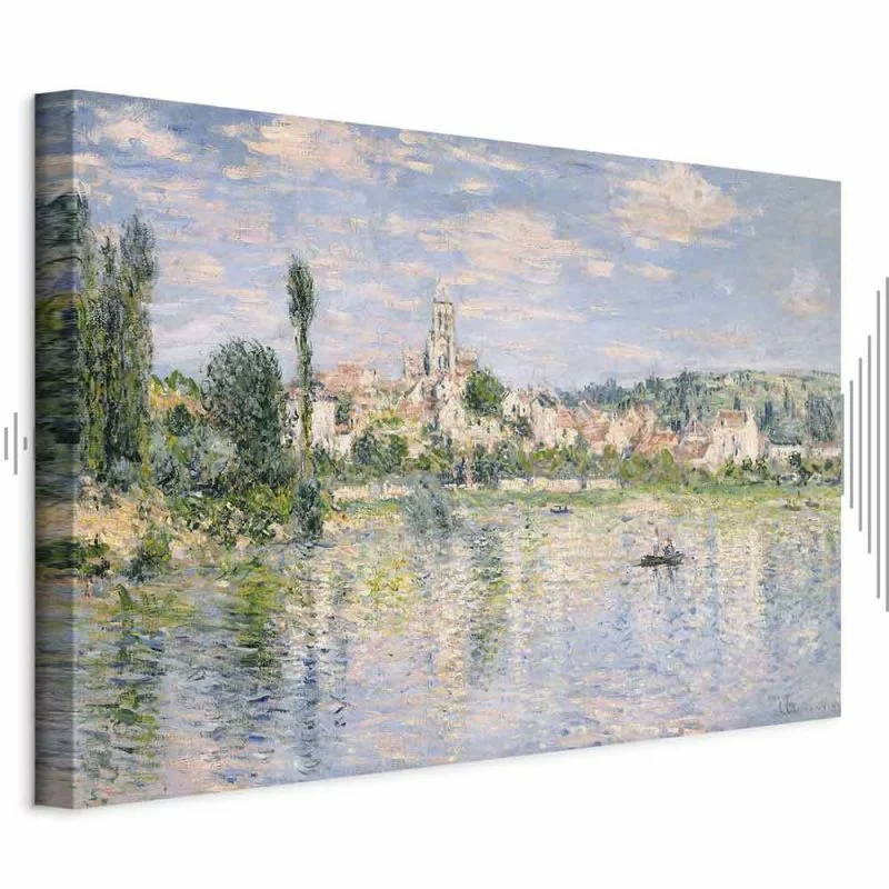 Obraz - Claude Monet – Widok na Vétheuil latem - obrazek 1