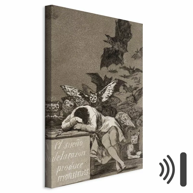 Obraz - Francisco Goya – Gdy rozum śpi, budzą się demony - obrazek 1