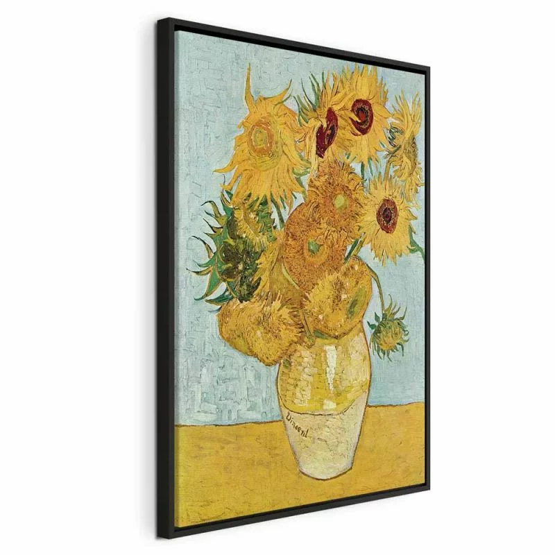 Obraz - Vincent van Gogh –  Martwa natura: wazon z dwunastoma słonecznikami - obrazek 1