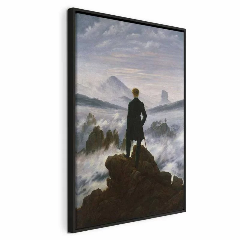 Obraz - Caspar David Friedrich – Wędrowiec nad morzem mgły - obrazek 1