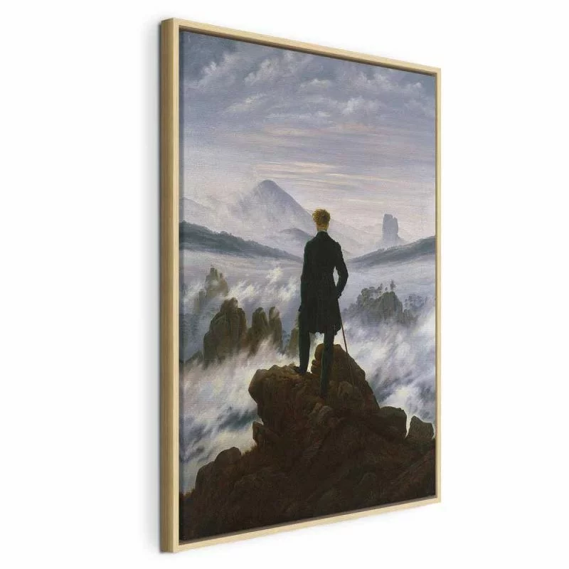 Obraz - Caspar David Friedrich – Wędrowiec nad morzem mgły - obrazek 1