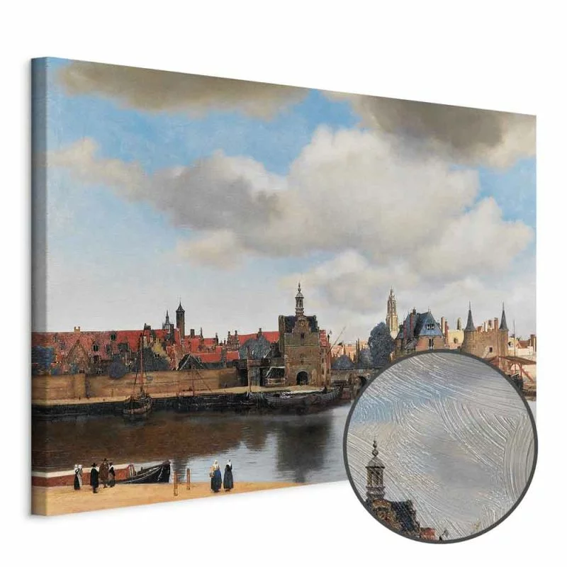 Obraz - Jan Vermeer – Widok Delft - obrazek 1