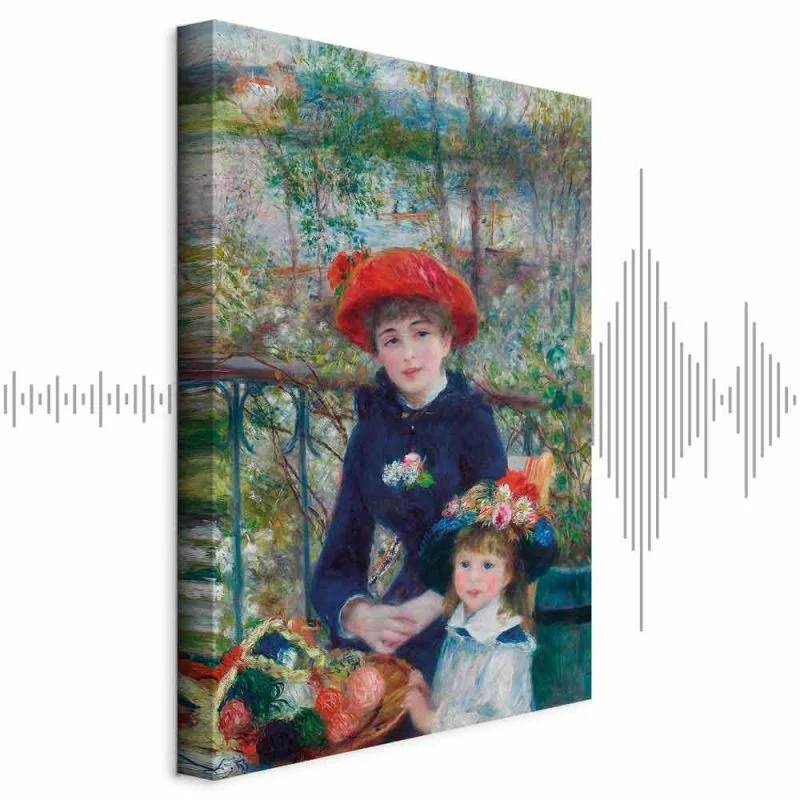 Obraz - Pierre-Auguste Renoir – Dwie siostry na tarasie - obrazek 1