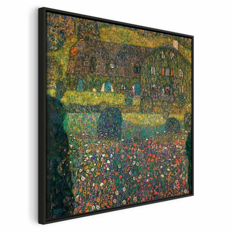 Obraz - Gustav Klimt – Country House on the Attersee Lake - obrazek 1