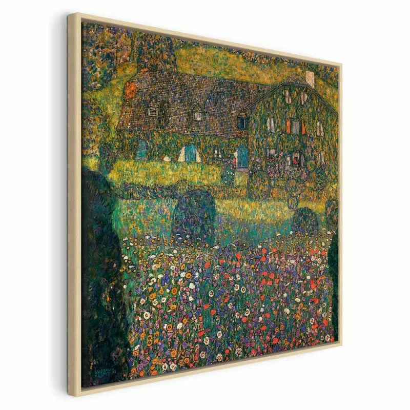 Obraz - Gustav Klimt – Country House on the Attersee Lake - obrazek 1