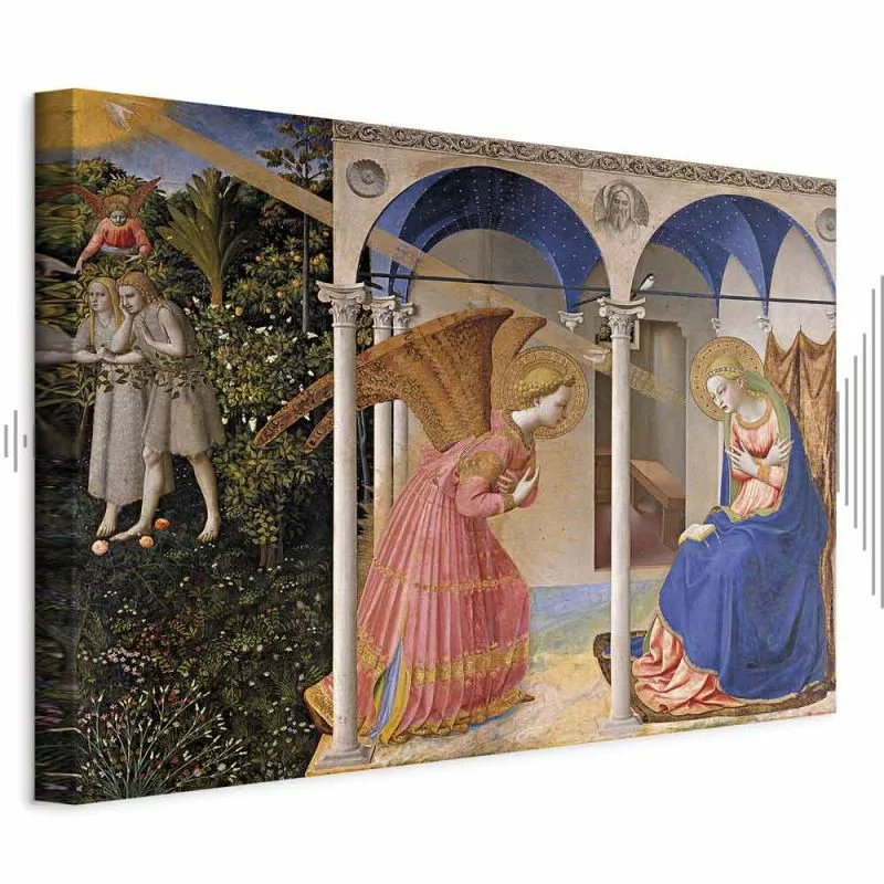 Obraz - Fra Angelico – Zwiastowanie - obrazek 1