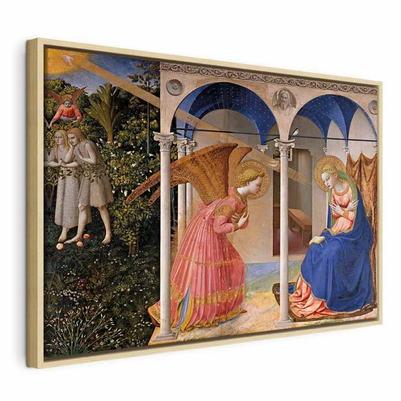 Obraz - Fra Angelico – Zwiastowanie - obrazek 1
