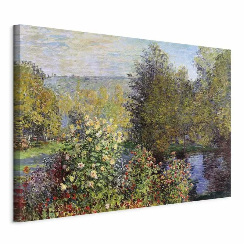 Obraz - Claude Monet – Fragment ogrodu w Montgeron - obrazek 1