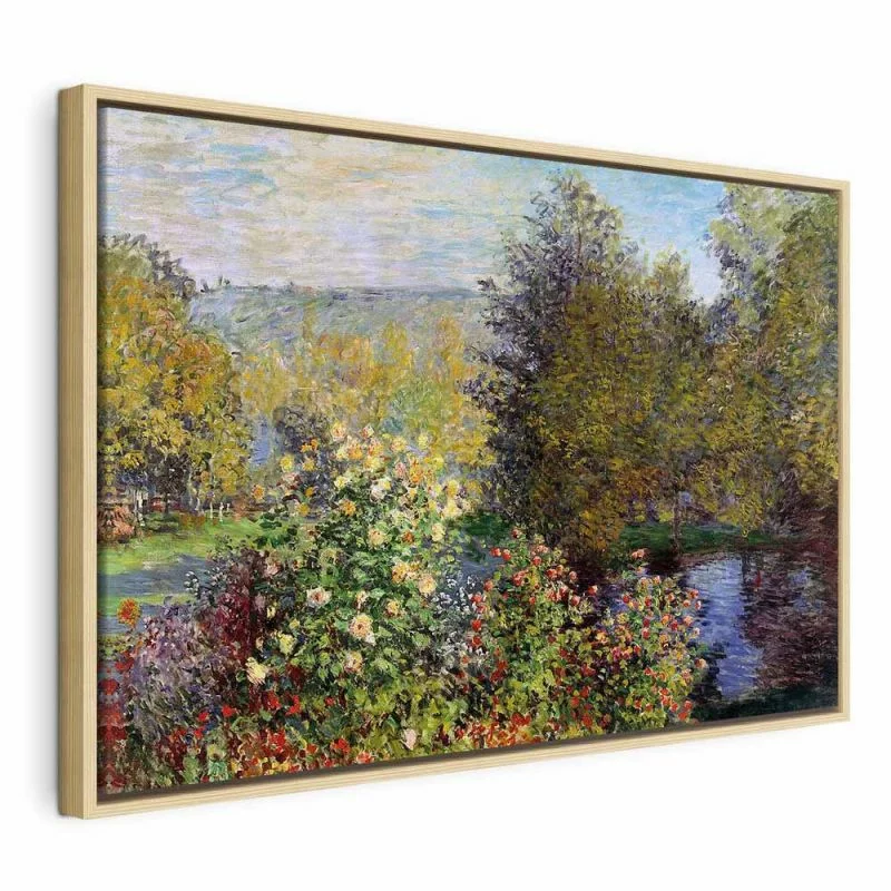 Obraz - Claude Monet – Fragment ogrodu w Montgeron - obrazek 1