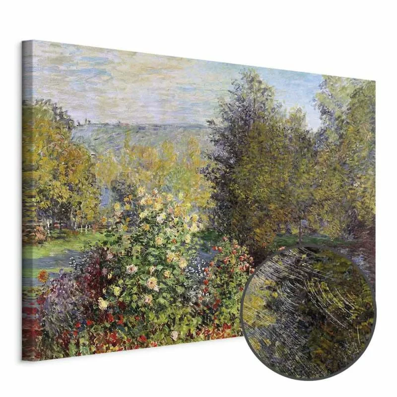 Obraz - Claude Monet – Fragment ogrodu w Montgeron - obrazek 1