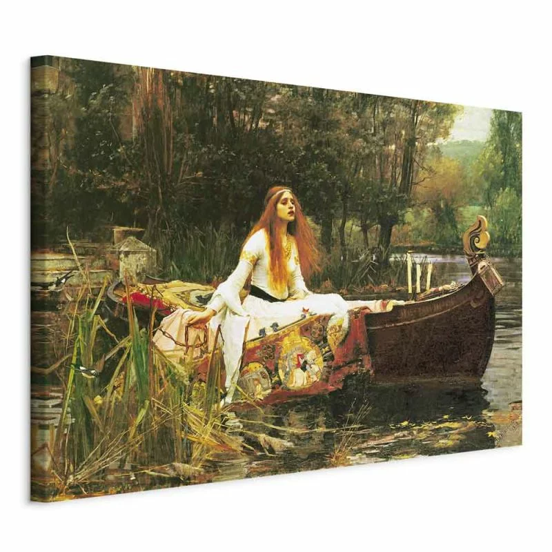 Obraz - John William Waterhouse – Pani z Shalott - obrazek 1