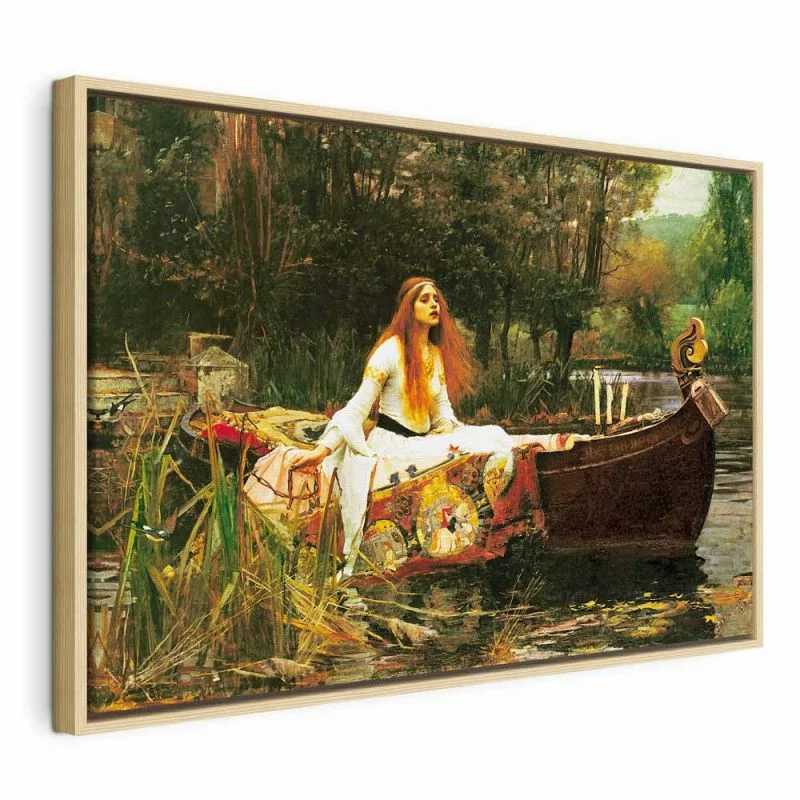 Obraz - John William Waterhouse – Pani z Shalott - obrazek 1