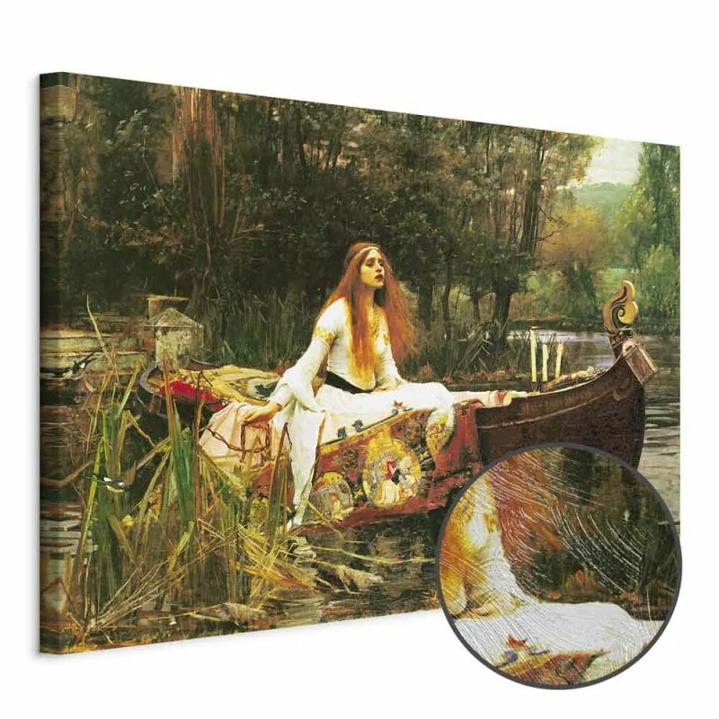 Obraz - John William Waterhouse – Pani z Shalott - obrazek 1