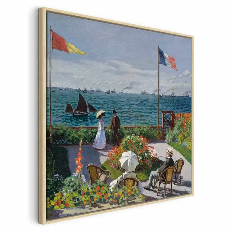 Obraz - Claude Monet – Taras w Sainte-Adresse - obrazek 1