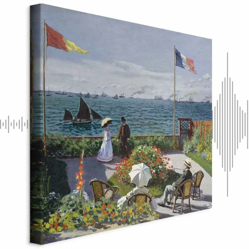Obraz - Claude Monet – Taras w Sainte-Adresse - obrazek 1