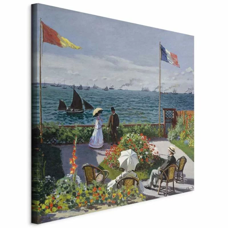 Obraz - Claude Monet – Taras w Sainte-Adresse - obrazek 1
