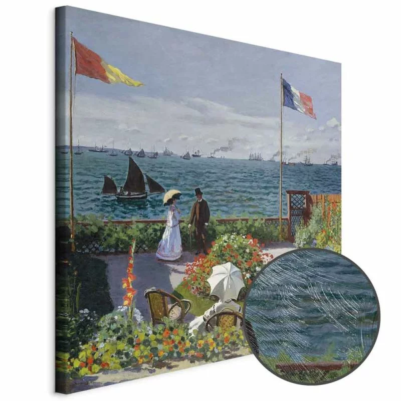 Obraz - Claude Monet – Taras w Sainte-Adresse - obrazek 1