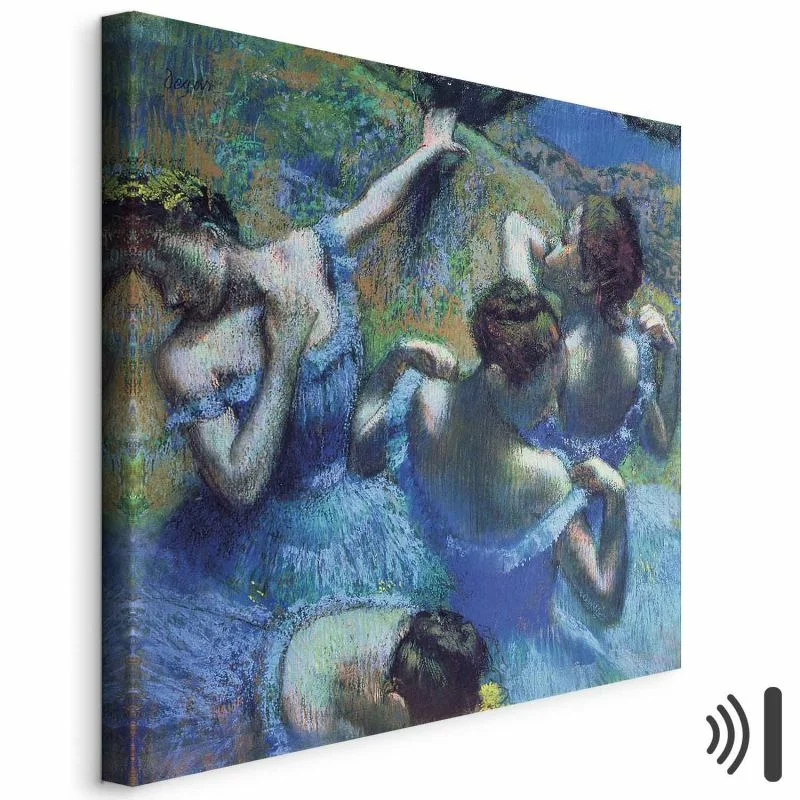 Obraz - Edgar Degas – Błękitne tancerki II - obrazek 1