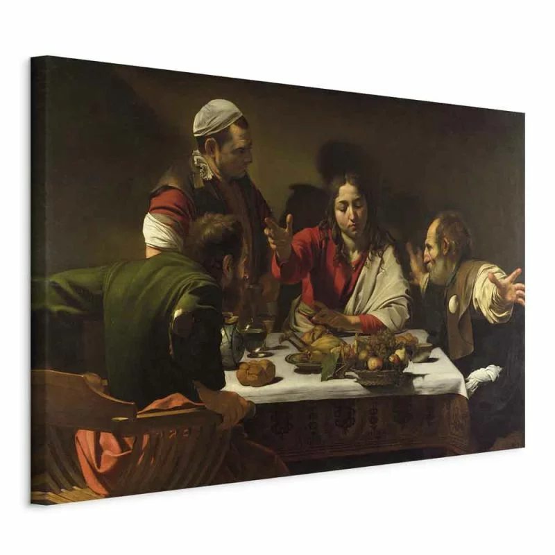 Obraz - Caravaggio – Wieczerza w Emaus - obrazek 1