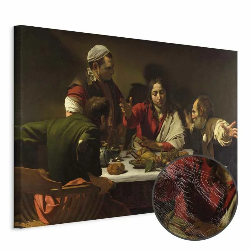 Obraz - Caravaggio – Wieczerza w Emaus - obrazek 1