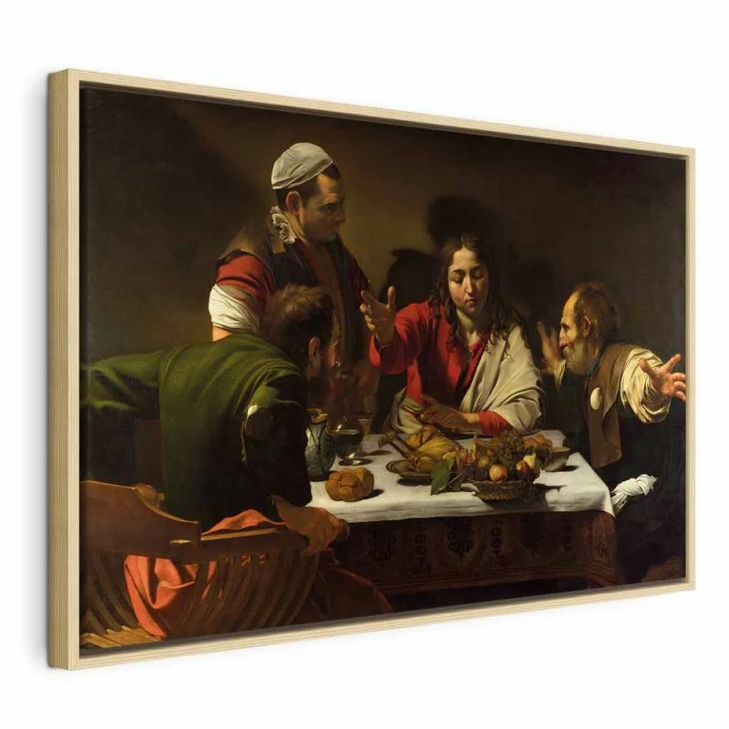 Obraz - Caravaggio – Wieczerza w Emaus - obrazek 1