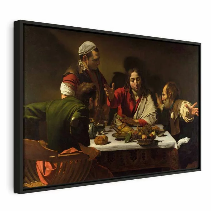 Obraz - Caravaggio – Wieczerza w Emaus - obrazek 1