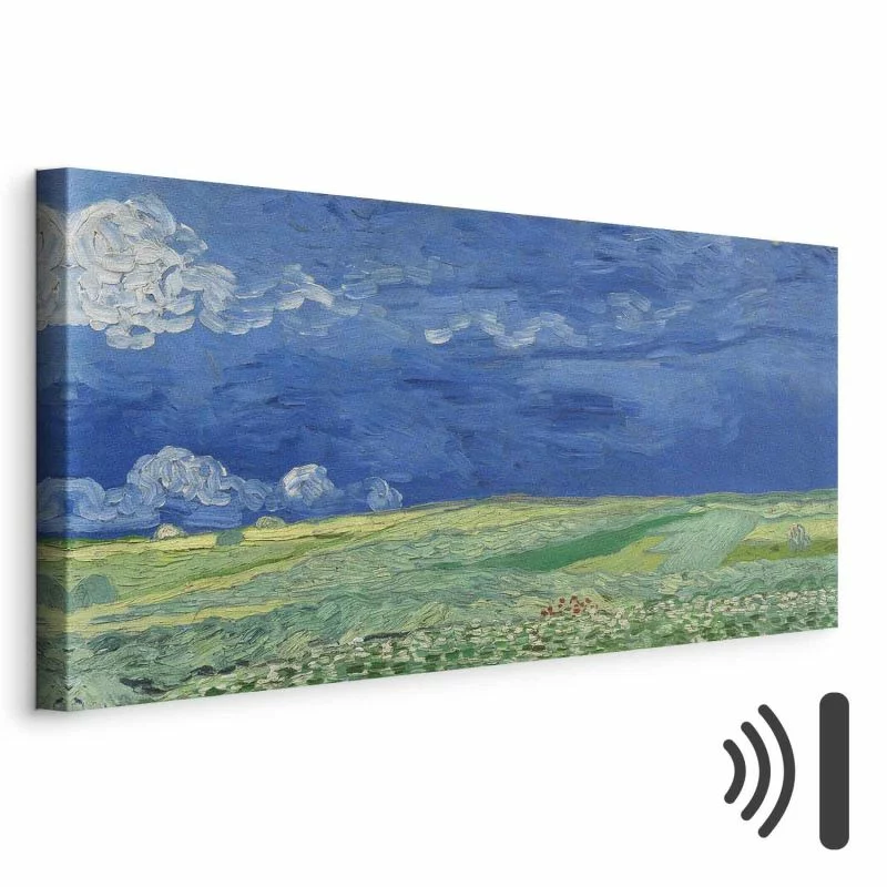 Obraz - Vincent van Gogh – Pole pszenicy przed burzą - obrazek 1